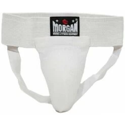 Morgan Classic White Elastic Groin Guard