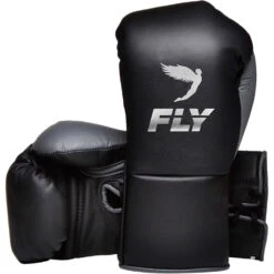 Fly Boxing Halcyon Black/Grey Fight Gloves