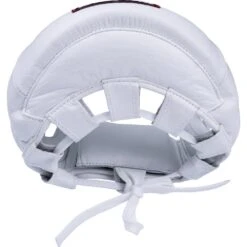 Twins Chin &amp; Cheek White Head Gear -Boxing Supplies Shop HGL3 WHT c 2