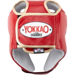Yokkao Red Competition Head Gear 9 Yokkao Red Competition Head Gear -Boxing Supplies Shop HYGC 1 2 c 4