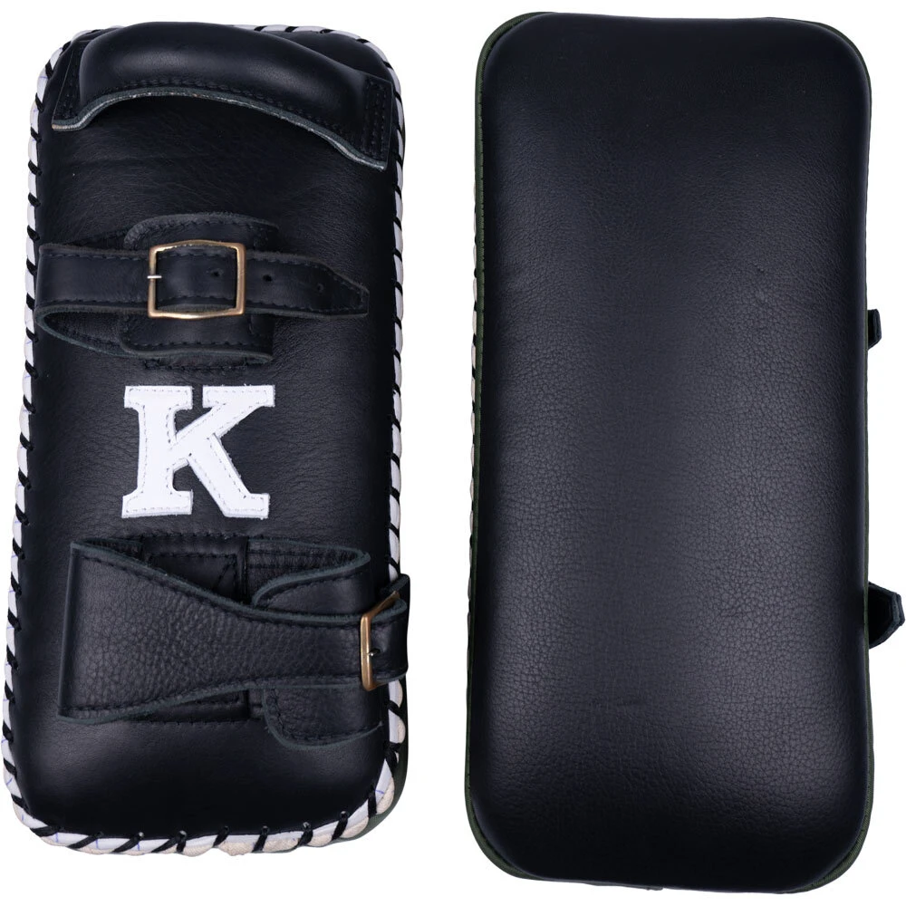 K Muaythai Equipment Classic Double Strap Army Green Thai Pads 2 K Muaythai Equipment Classic Double Strap Army Green Thai Pads - Image 2