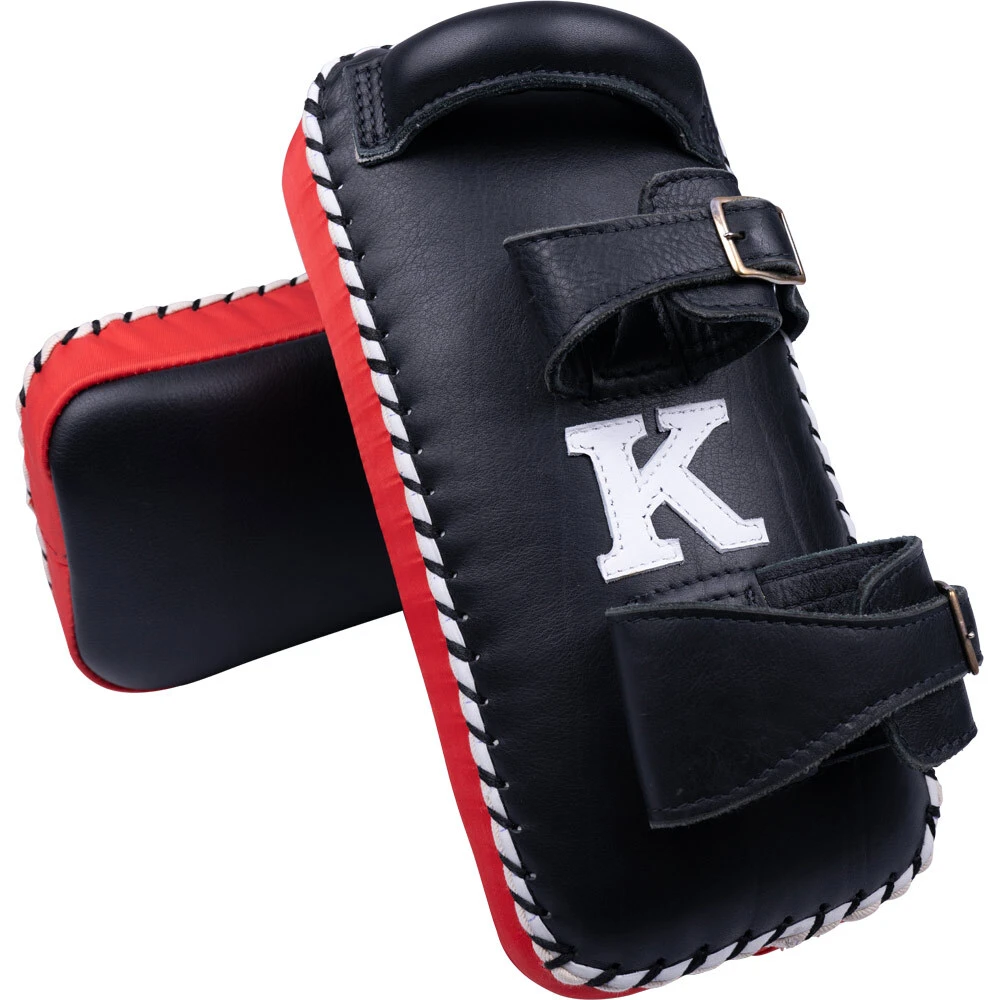 K Muaythai Equipment Classic Double Strap Red Thai Pads 1 K Muaythai Equipment Classic Double Strap Red Thai Pads