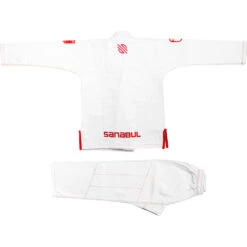Sanabul Future Legend White/Red Kids Gi -Boxing Supplies Shop KG FL WHTRED c 2