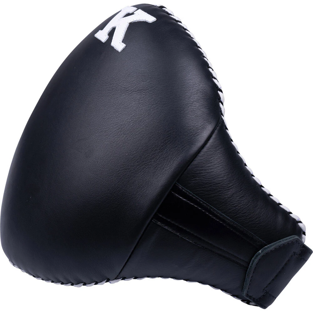 K Muaythai Equipment Classic Large Black Belly Pad 3 K Muaythai Equipment Classic Large Black Belly Pad - Image 3