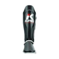 King Pro SG-1 Black/White Shin Guards