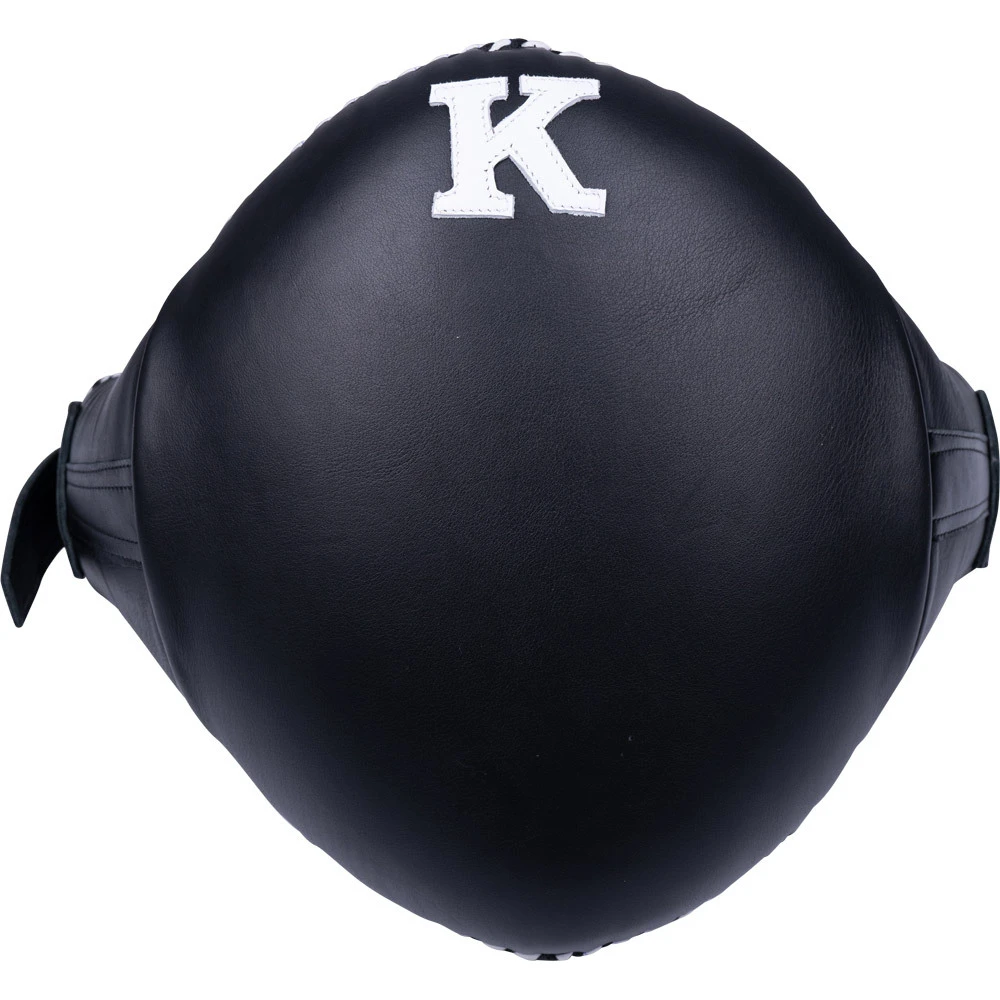 K Muaythai Equipment Classic Small Black Belly Pad 1 K Muaythai Equipment Classic Small Black Belly Pad
