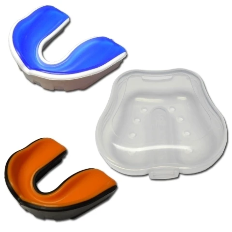 Morgan Sports White/Blue Gel Fit - A+ Protection Mouth Guard 6 Morgan Sports White/Blue Gel Fit - A+ Protection Mouth Guard - Image 6