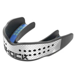 ShockDoctor SuperFit Silver/Black Mouth Guard