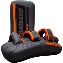 Morgan Sports Alpha Curved Black/Orange Thai Pads -Boxing Supplies Shop MTP ALPHA 3