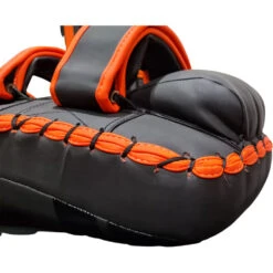 Morgan Sports Alpha Curved Black/Orange Thai Pads -Boxing Supplies Shop MTP ALPHA 4