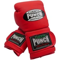 Punch Mexican Fuerte Elite Matte Red Boxing Gloves -Boxing Supplies Shop PBG9EMEXMR c 4