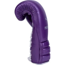 Phenom Boxing SG-202 Metalic Purple/Silver Lace Sparring Gloves -Boxing Supplies Shop PBGL SG202 16 MPR S c 4