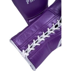 Phenom Boxing SG-202 Metalic Purple/Silver Lace Sparring Gloves -Boxing Supplies Shop PBGL SG202 16 MPR S c 7