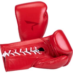 Phenom Boxing SG-210 Red Lace Sparring Gloves -Boxing Supplies Shop PBGL SG210 12 R c 5