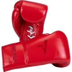 Phenom Boxing SG-210 Red Lace Sparring Gloves -Boxing Supplies Shop PBGL SG210 12 R c 8