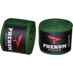 Phenom Boxing HW-1 4.5m Classic Green Hand Wraps
