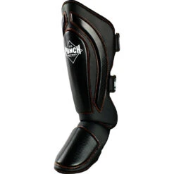 Punch Black Diamond Precision Black Shin Pads -Boxing Supplies Shop PSP191B c 2