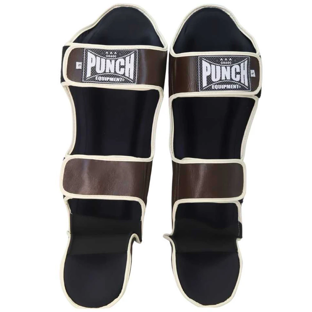 Punch Siam Brown Shin Pads 2 Punch Siam Brown Shin Pads - Image 2