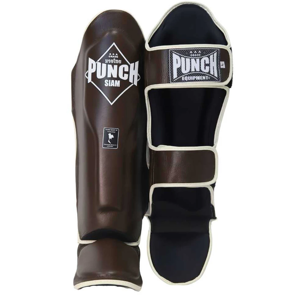 Punch Siam Brown Shin Pads 1 Punch Siam Brown Shin Pads