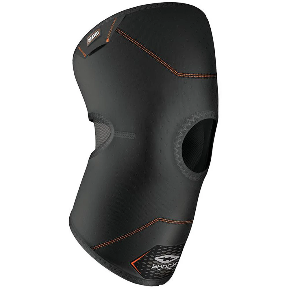 Shock Doctor Knee Compression Sleeve With Open Patella 1 Shock Doctor Knee Compression Sleeve With Open Patella