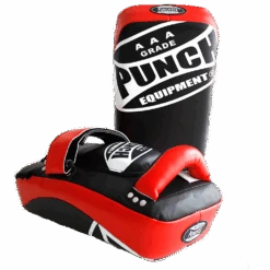 Punch AAA Curved Black/Red Soft Thai Pads
