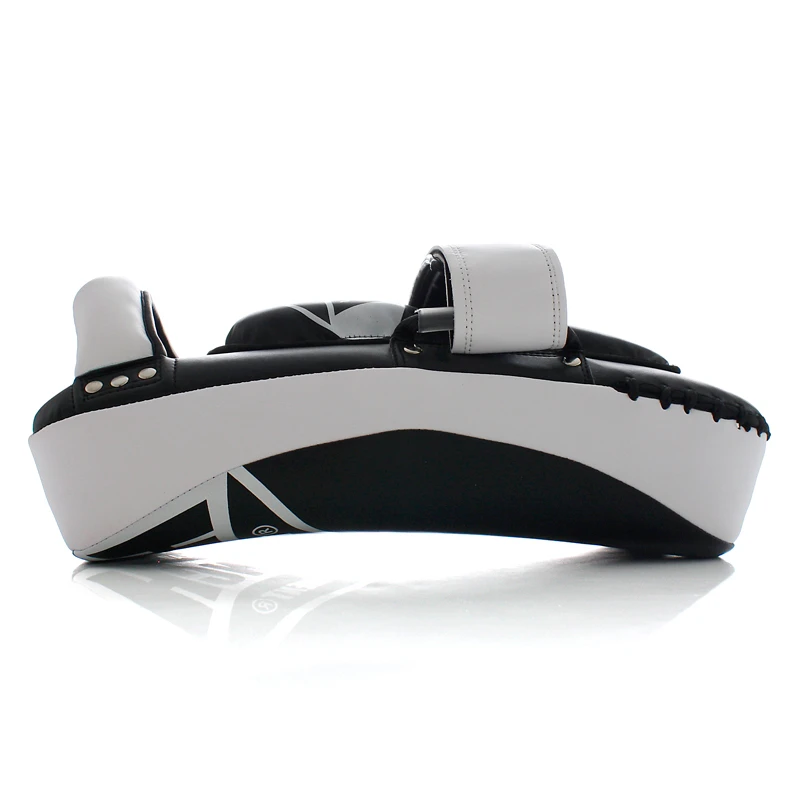 Punch AAA Curved Black/White Soft Thai Pads 2 Punch AAA Curved Black/White Soft Thai Pads - Image 2