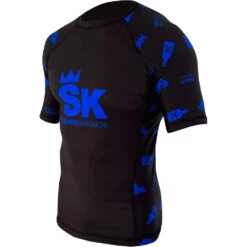 Suave Kimonos Cab. V2 Blue Short Sleeve Rash Guard