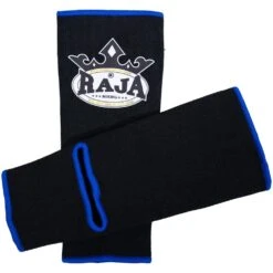 Raja Boxing Black Ankle Guards -Boxing Supplies Shop RBANKG BLK 3