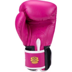 Raja Boxing Standard Pink Velcro Boxing Gloves -Boxing Supplies Shop RBGV 1 PNK c 5