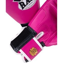 Raja Boxing Standard Pink Velcro Boxing Gloves -Boxing Supplies Shop RBGV 1 PNK c 7
