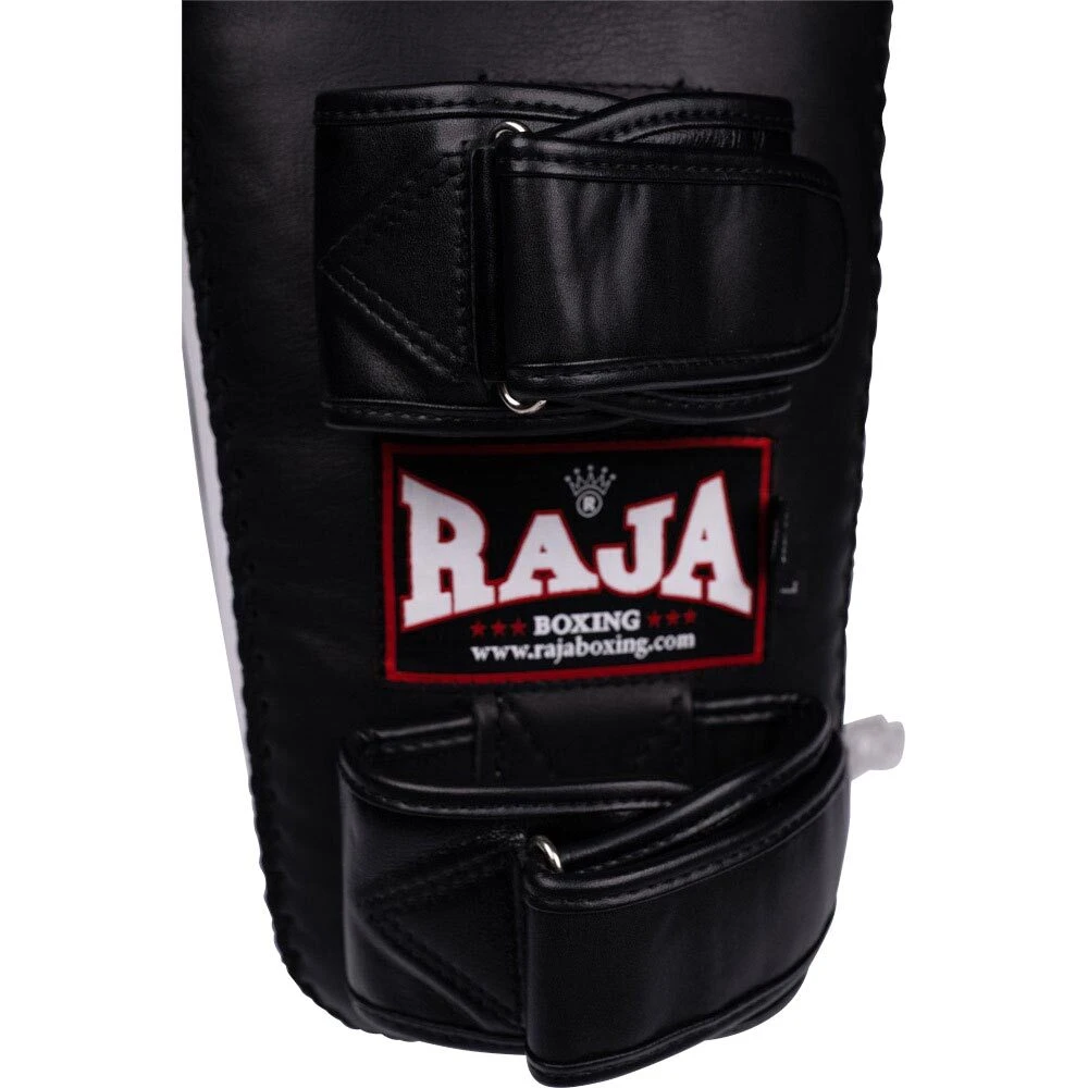 Raja Boxing Black Curved Velcro Thai Kicking Pad 5 Raja Boxing Black Curved Velcro Thai Kicking Pad - Image 5