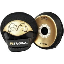 Rival RPM5 Parabolic 2.0 Black/Gold Punch Mitts