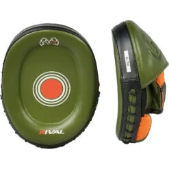 Rival RPM80 Impulse Punch Mitts -Boxing Supplies Shop RPM80 Khaki c 3