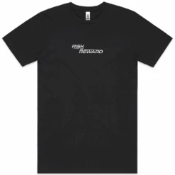 Risk Equals Reward Mens Black T-Shirt