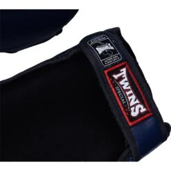 Twins Navy Slim-Fit Shin Protectors -Boxing Supplies Shop SGL10 NV c 3