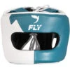 Fly Boxing Superbar Lightning Aqua/White Head Gear