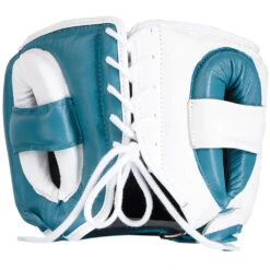 Fly Boxing Superbar Lightning Aqua/White Head Gear -Boxing Supplies Shop SUPBARL AW c 2