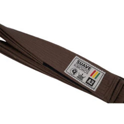 Suave Kimonos Brown BJJ Belt -Boxing Supplies Shop SV ADULTBJJBELT BR c 2