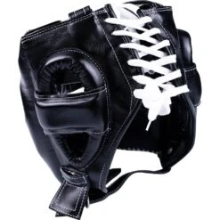 Boxeo TM Black Head Gear -Boxing Supplies Shop TMHG BLK 5