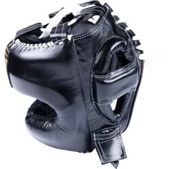 Boxeo TM Black Head Gear -Boxing Supplies Shop TMHG BLK 6