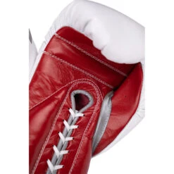 Boxeo TM Special Edition White/Red Lace Up Training Gloves 16 Boxeo TM Special Edition White/Red Lace Up Training Gloves -Boxing Supplies Shop TMSG LC WHRD c 7
