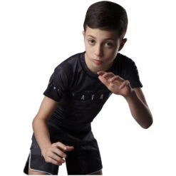 Tatami Stealth Kids Short Sleeve Rash Guard -Boxing Supplies Shop TT SSS RASHGUARDY c 4