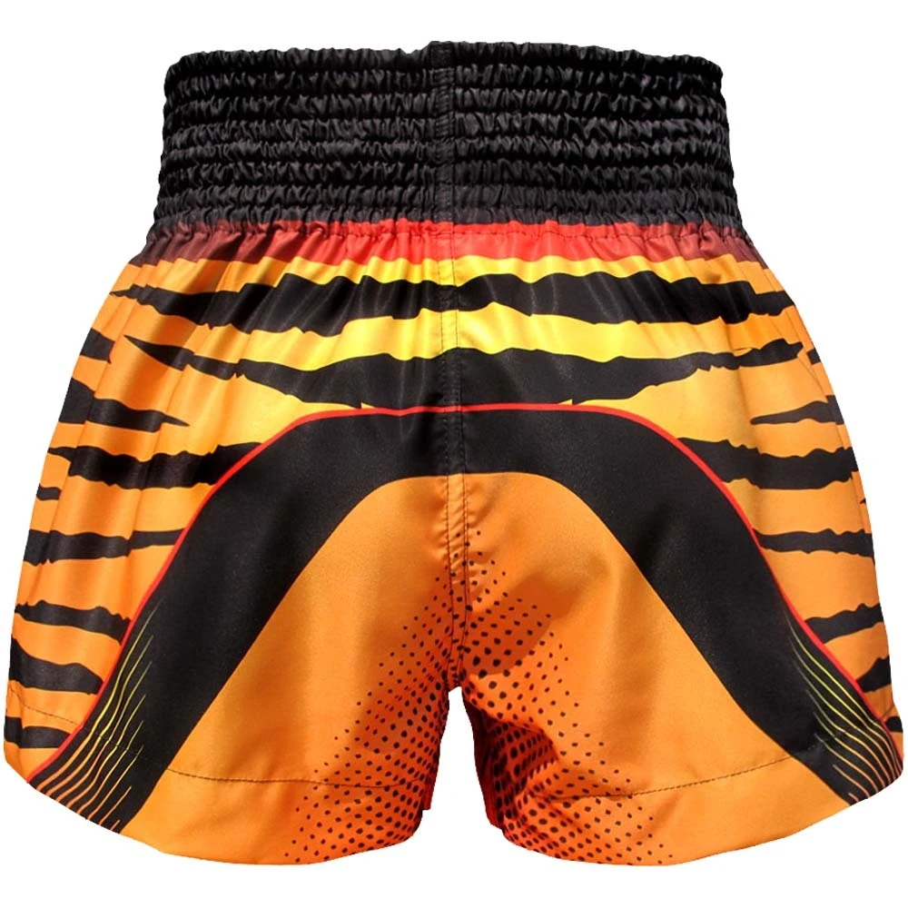 Tuff Cruel Tiger Orange Thai Boxing Shorts 3 Tuff Cruel Tiger Orange Thai Boxing Shorts - Image 3