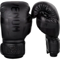 Venum Elite Matte/Black Kids Boxing Gloves
