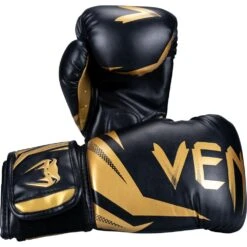 Venum Challenger 3.0 Black/Gold Boxing Gloves