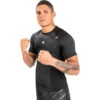 Venum Biomecha Black/Grey Short Sleeve Rash Guard