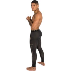 Venum Santa Muerte Dark Side Black/Brown Spats -Boxing Supplies Shop VENUM 04803 124 c 2