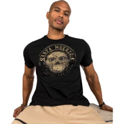 Venum Santa Muerte Dark Side Black/Brown Tee -Boxing Supplies Shop VENUM 04804 124 c 5