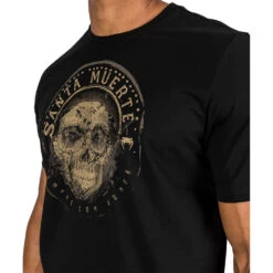 Venum Santa Muerte Dark Side Black/Brown Tee -Boxing Supplies Shop VENUM 04804 124 c 6