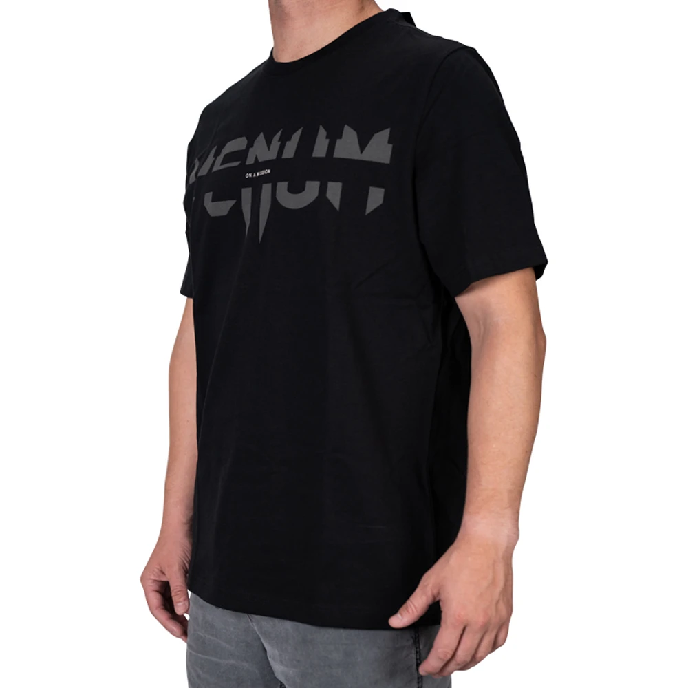 Venum On A Mission Black Tee 2 Venum On A Mission Black Tee - Image 2